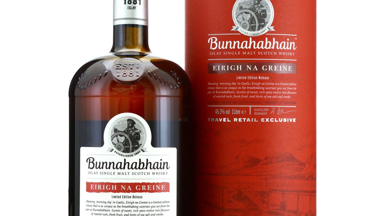 [入手困難]Bunnahabhain EirighNa Greine限定版 1L Bunnahabhain Eirigh Na Greine Scotch Whisky Limited Edition