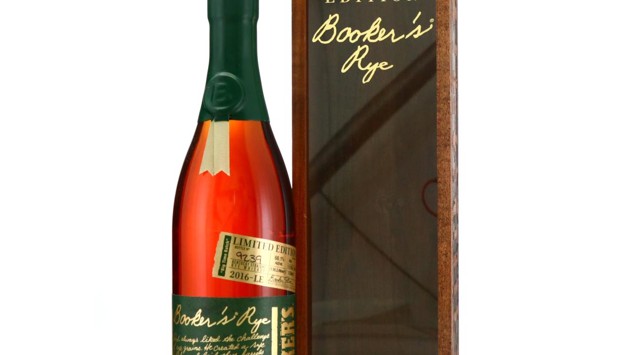 Booker's Rye 13 Year Old 2016-LE - 'Big Time Batch' Whisky | Whisky ...