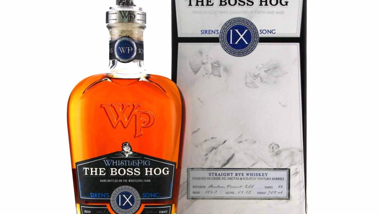 Whistlepig Single Barrel Rye #66 / The Boss Hog 9th Edition - Euterpe ...