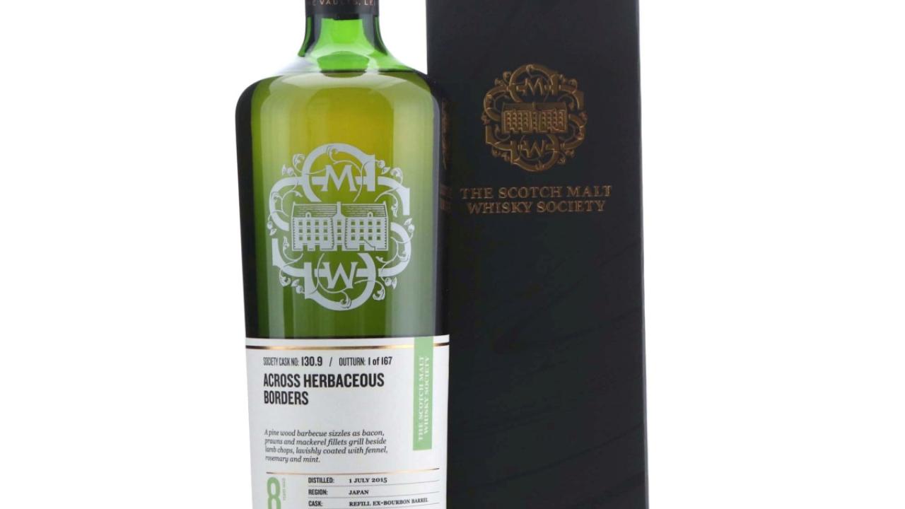 SMWS Cask No; 130.8 JAPAN　9years Chichibu 2015 SMWS 8 Year Old 130.9 - Across herbaceous borders