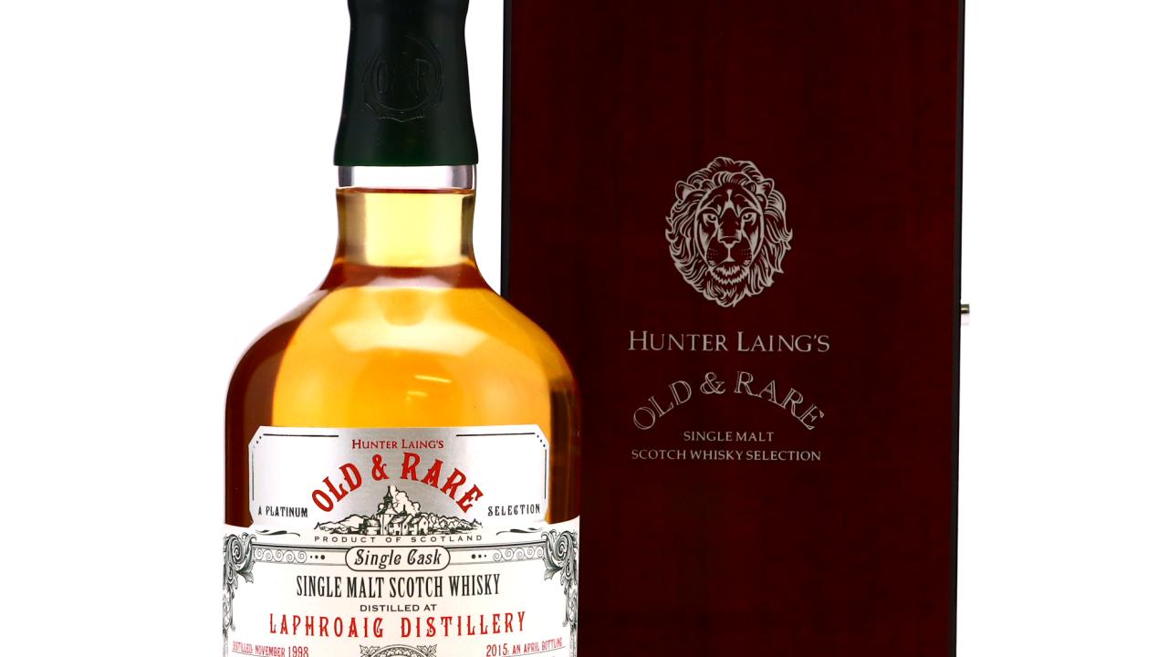 Laphroaig 1998 Hunter Laing 16 Year Old / Old and Rare Whisky