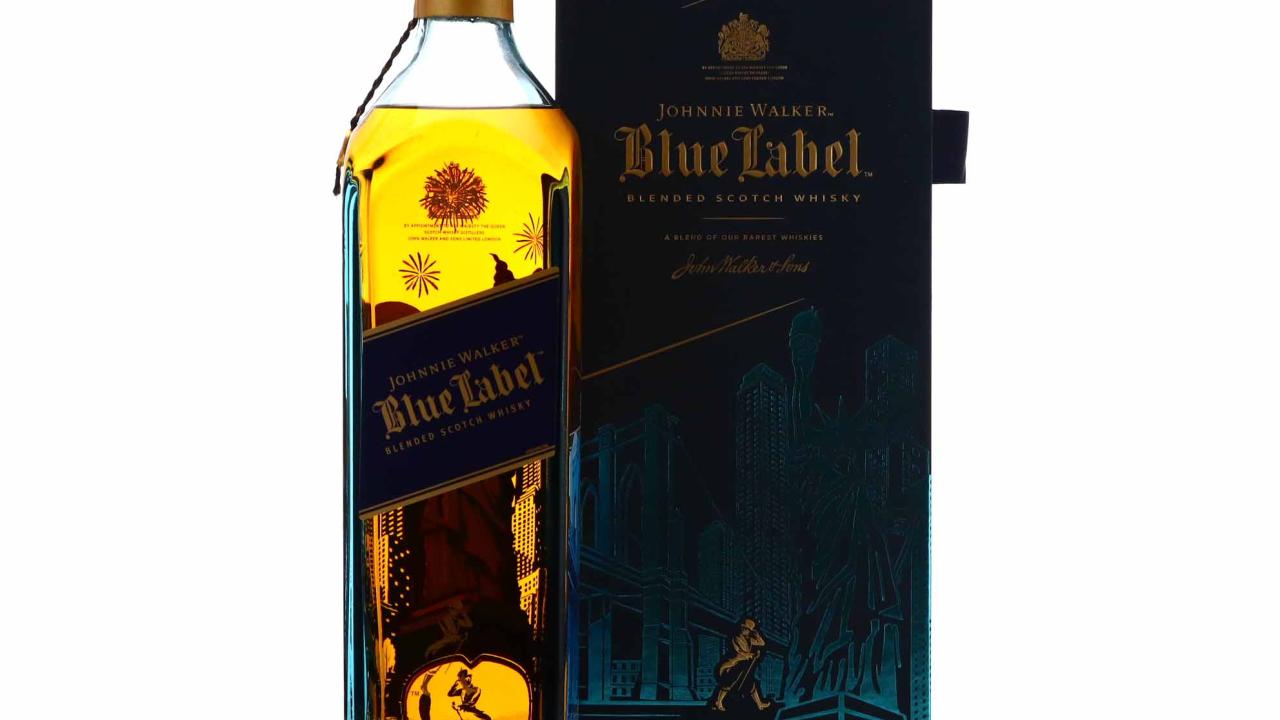 Johnnie Walker Blue Label New York Limited Edition 75cl / US
