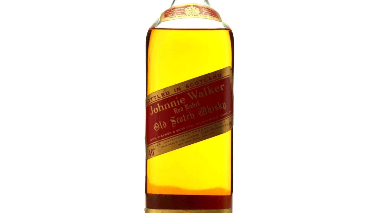 Johnnie Walker Red Label 1976 / Belgian Import Whisky | Whisky