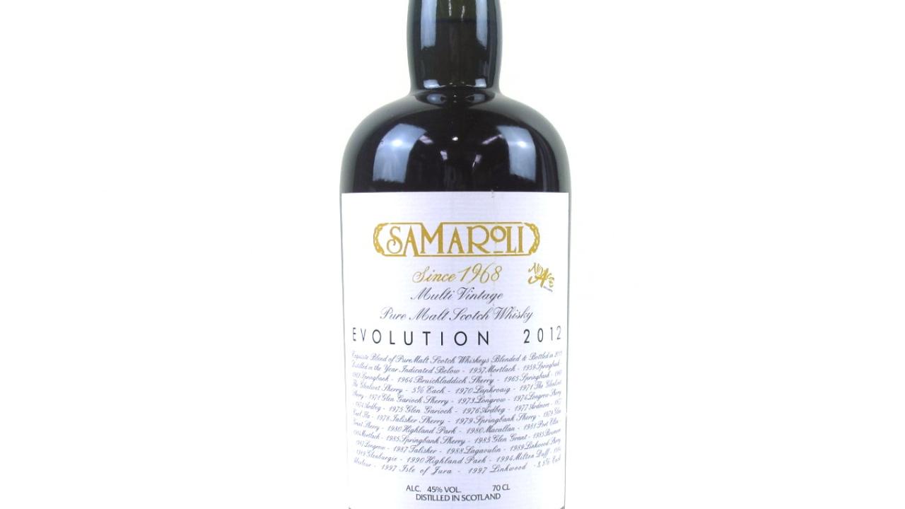 Samaroli Evolution 2012 Multi Vintage Pure Malt Whisky | Whisky Auctioneer