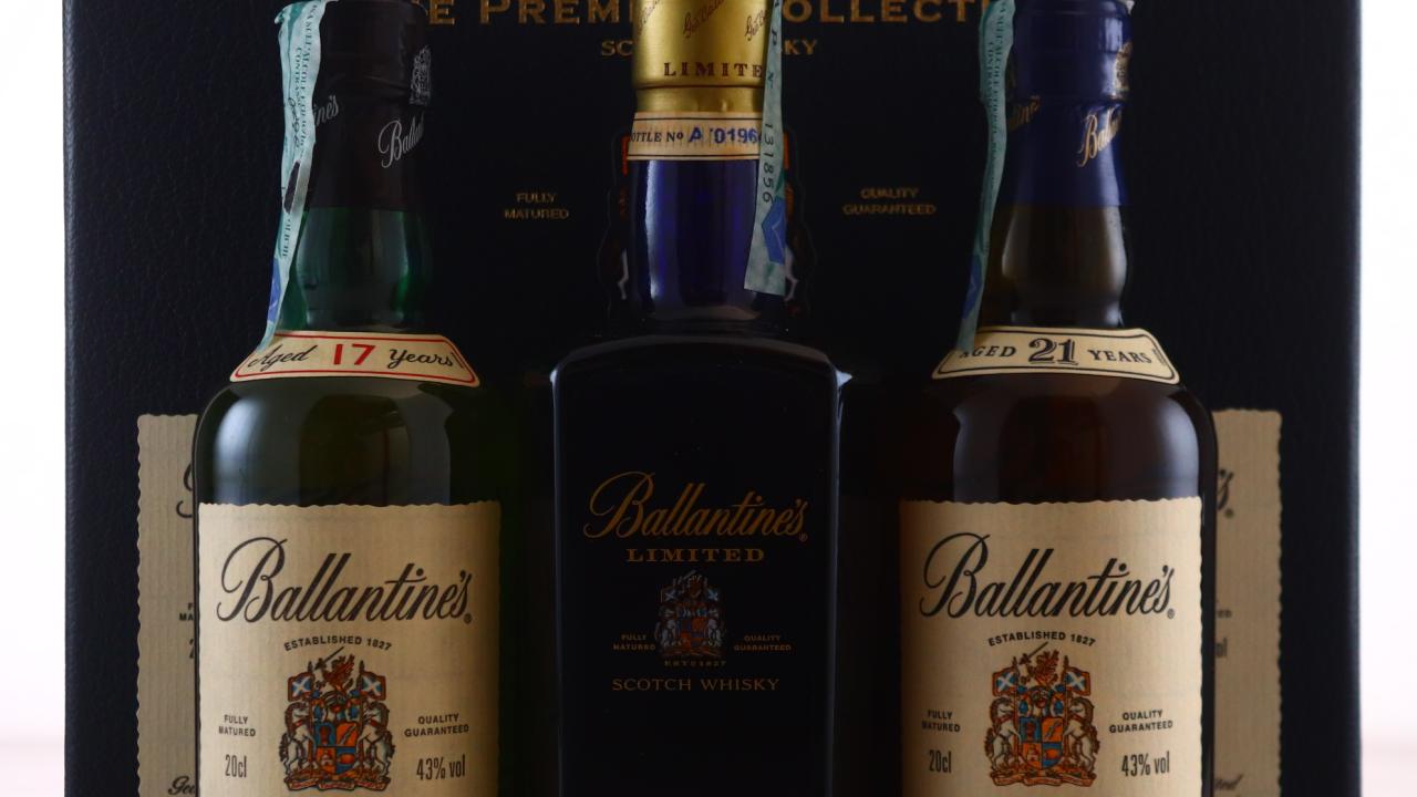 Ballantine's Premium Collection - 17, 21 and Limited Whisky | Whisky ...