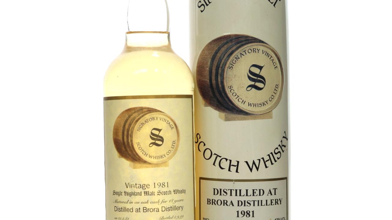Brora 1981 18 Year Old Whisky | Whisky Auctioneer