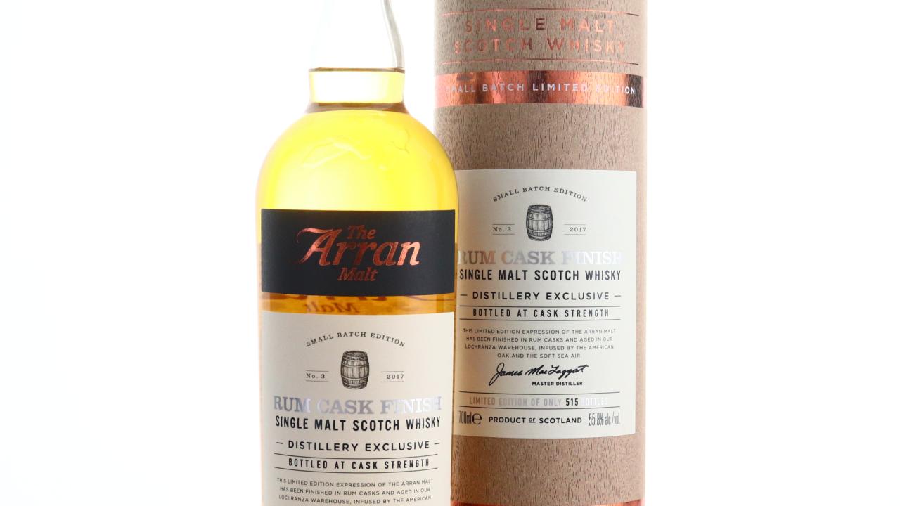 Arran Rum Cask Finish Distillery Exclusive No.3 Whisky | Whisky