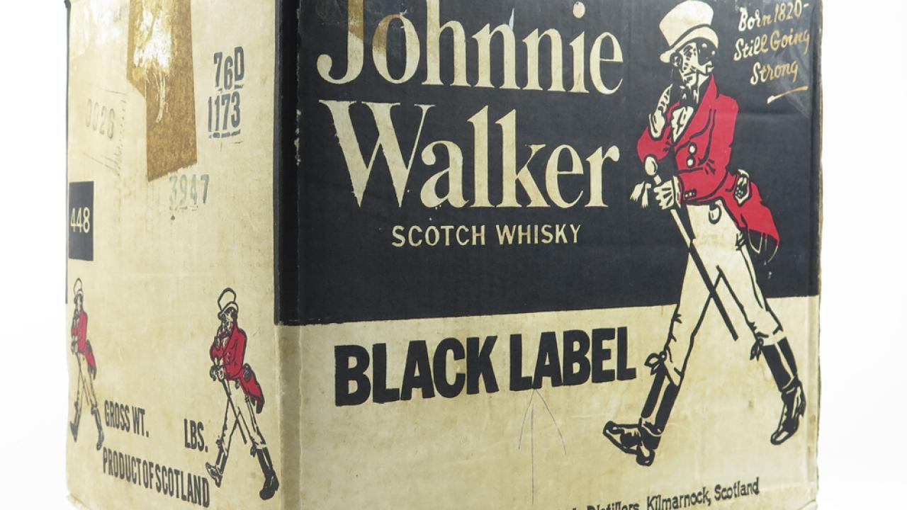 Johnnie Walker Black Label 12 Year Old / 1976 Rotation Case of 12
