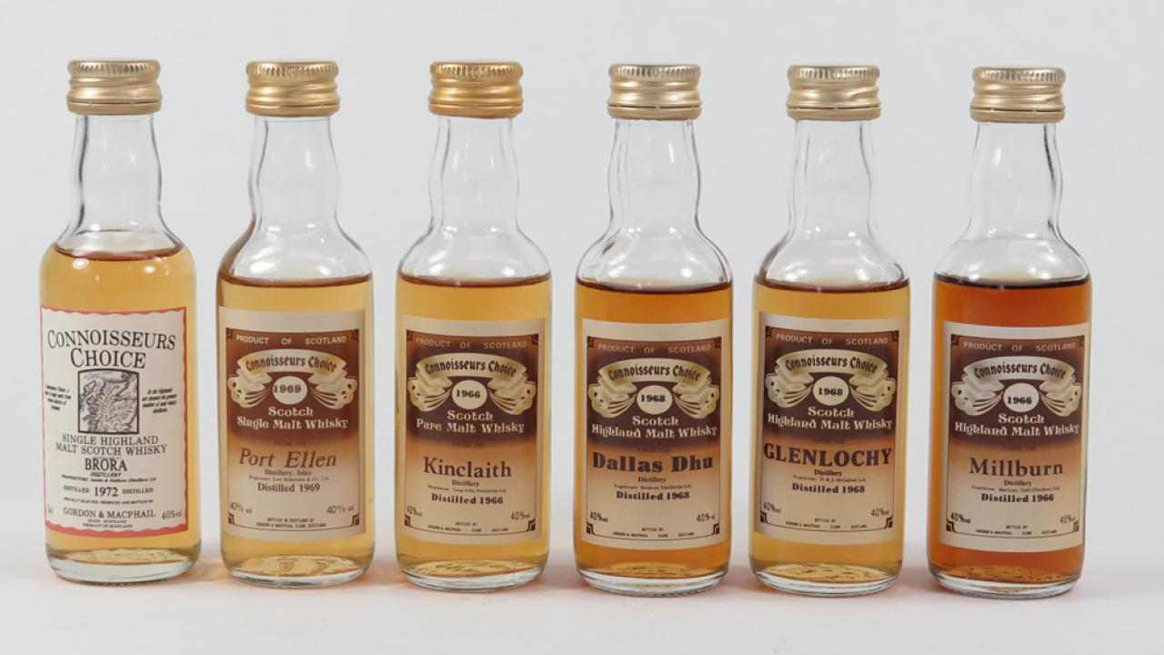 Closed Distillery Minature Selection Whisky | Whisky Auctioneer