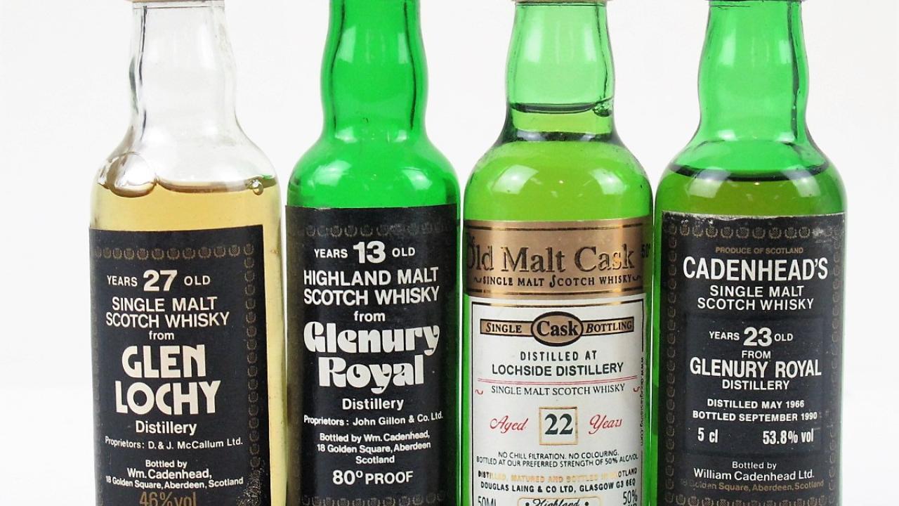 Closed Highland Single Malt Miniature Selection Whisky | Whisky Auctioneer