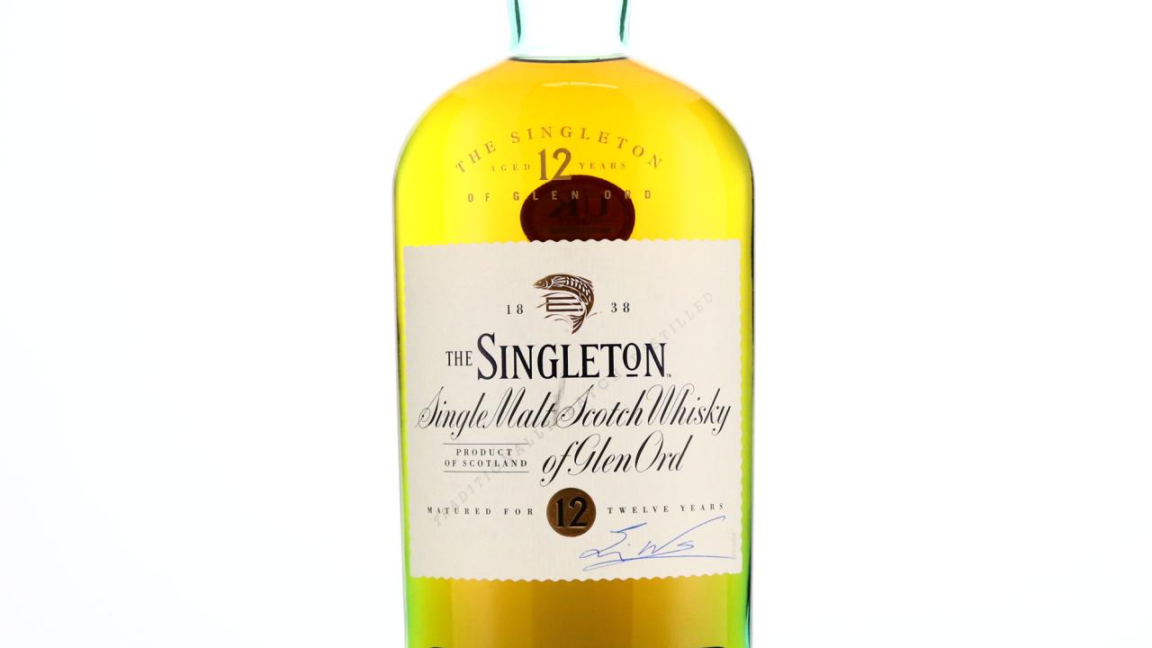 Singleton of Glen Ord 12 Year Old - Signed Whisky | Whisky Auctioneer