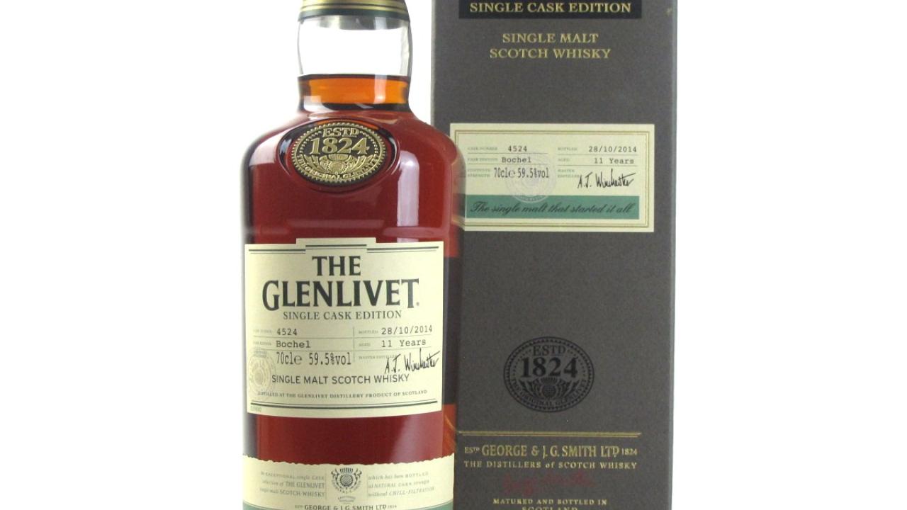 Glenlivet Bochel 11 Year Old Single Cask Whisky | Whisky Auctioneer