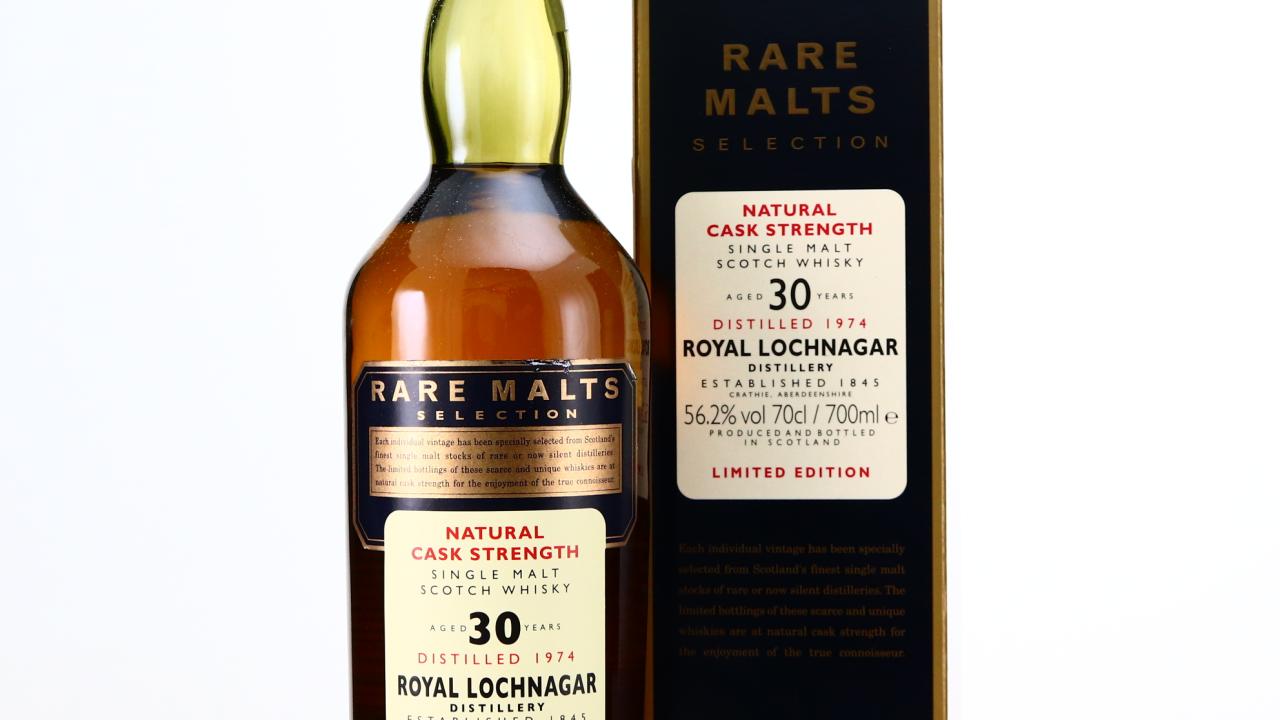 Royal Lochnagar 1974 Rare Malts Selection 30 Year Old Whisky
