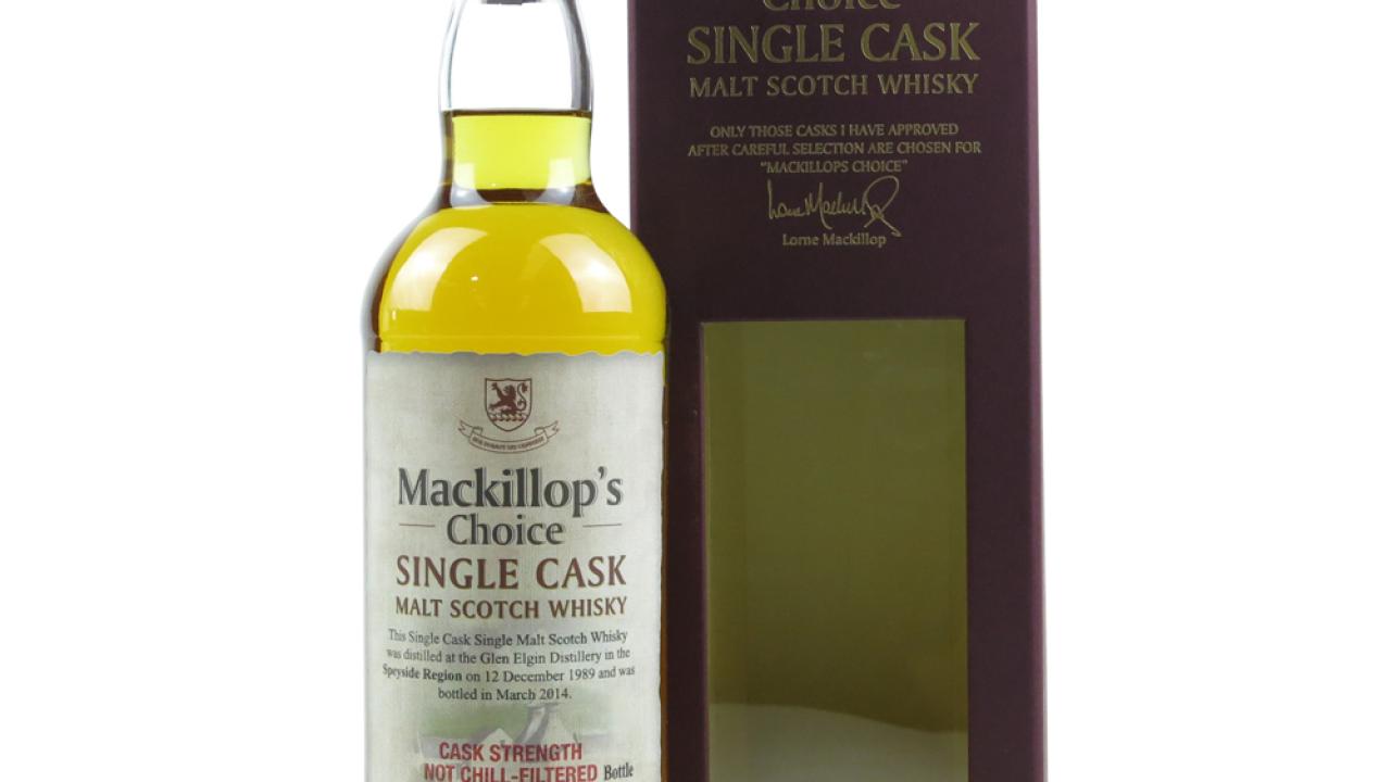 Glen Elgin 1989 MacKillop's Choice Whisky | Whisky Auctioneer
