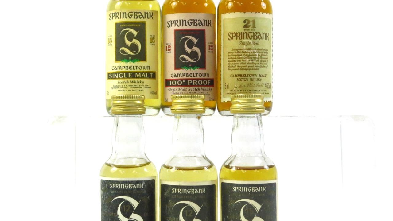 Springbank Miniature Selection x 6 Whisky | Whisky Auctioneer