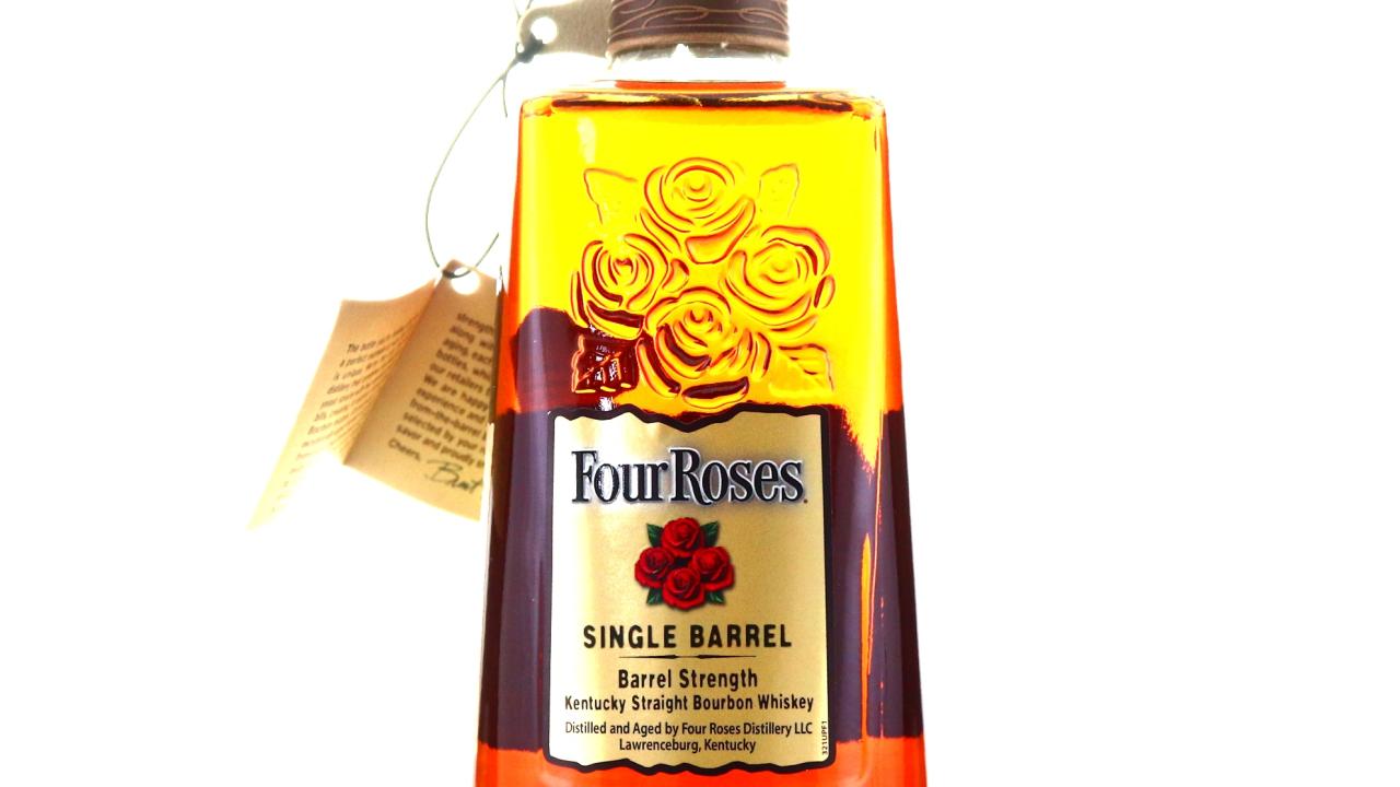Four Roses 12 Year Old Single Barrel #81-3V / World Beverage Whisky ...