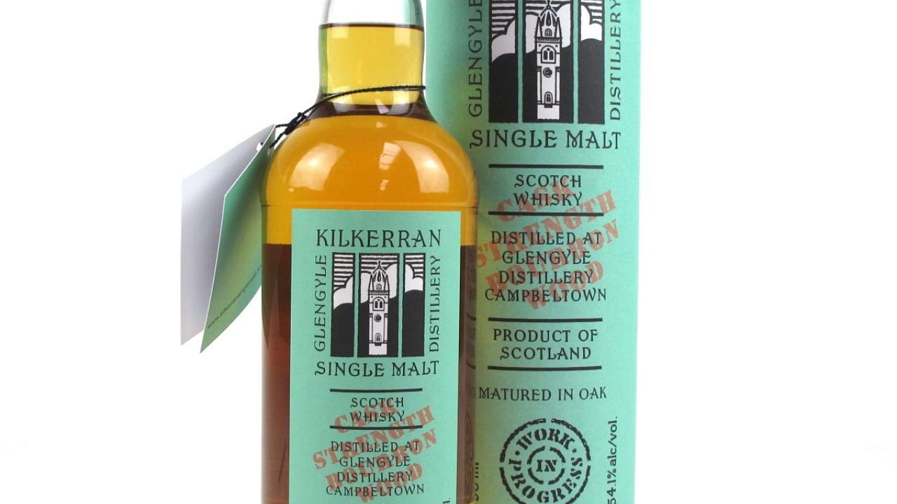 Kilkerran Work in Progress #7 Cask Strength Bourbon Wood Whisky ...