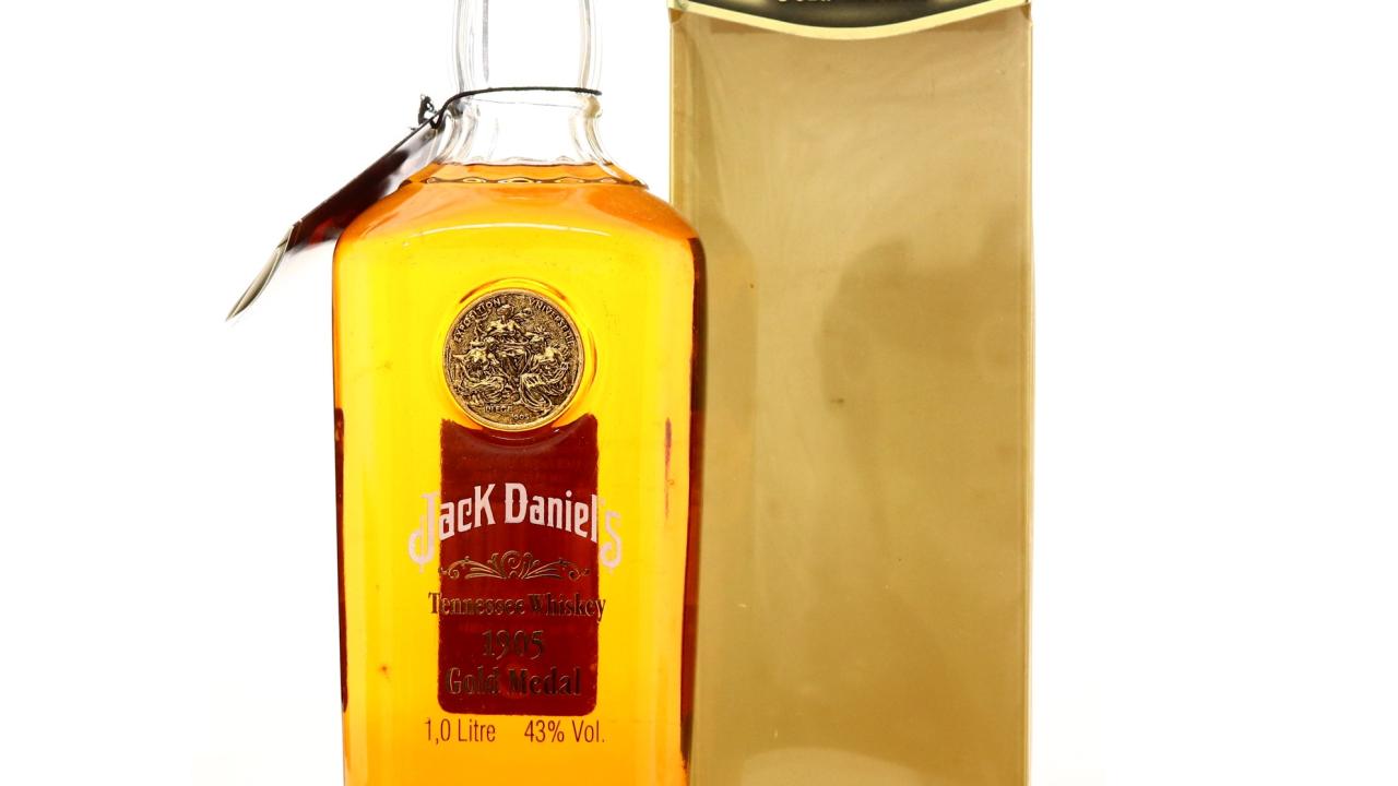 Jack Daniel's '1905' Gold Medal 1 Litre Whisky | Whisky Auctioneer