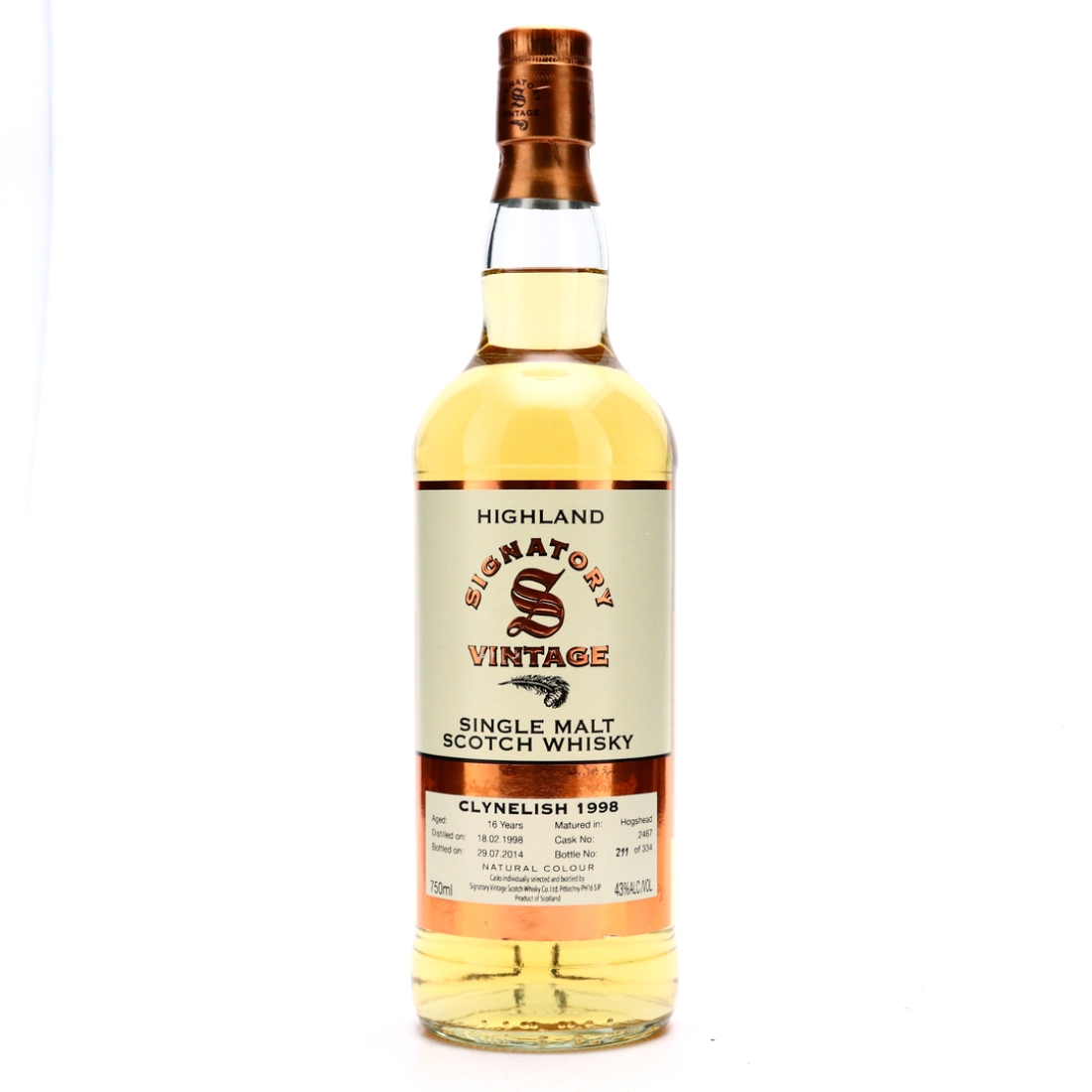 Clynelish 1998 Signatory Vintage 16 Year Old 75cl / US Import