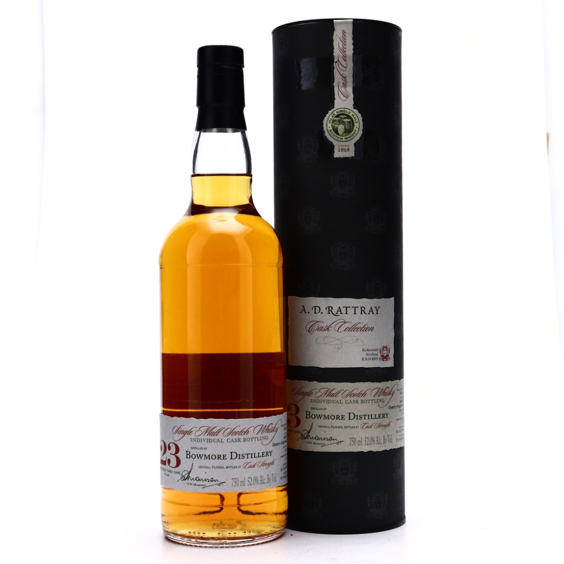 Bowmore 1989 A.D. Rattray 23 Year Old 75cl / US Import