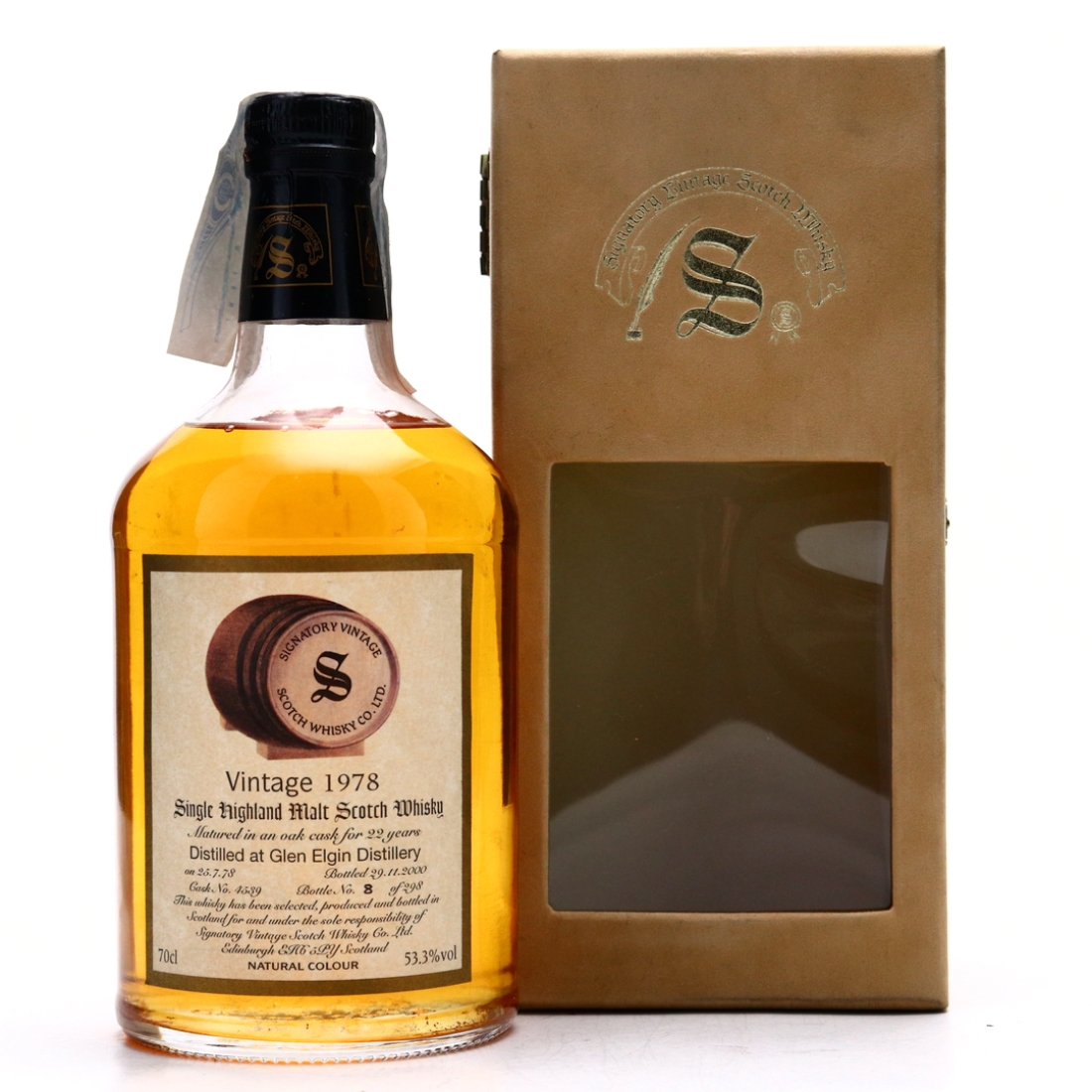 Glen Elgin 1978 Signatory Vintage 22 Year Old