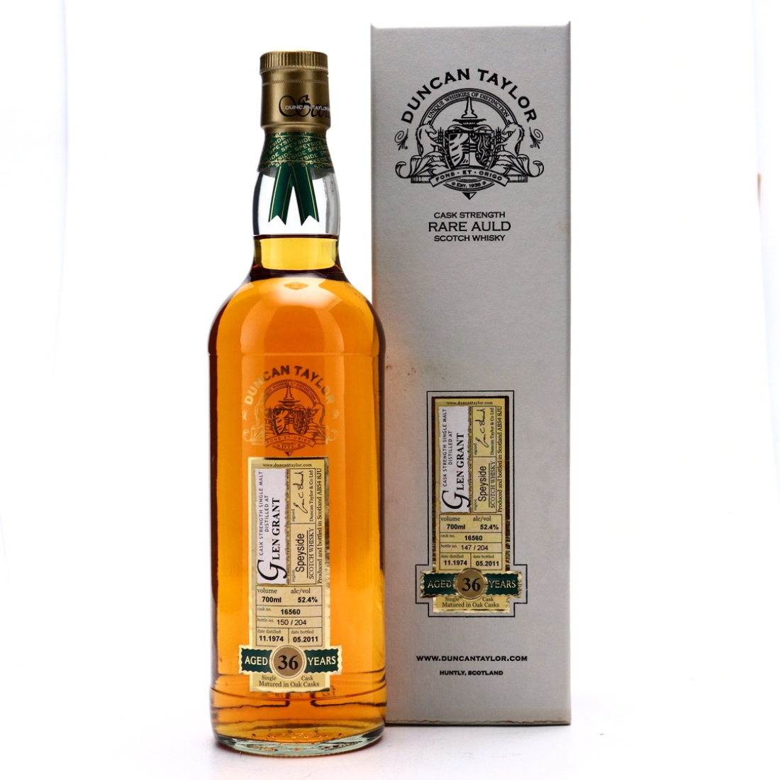 Glen Grant 1974 Duncan Taylor 36 Year Old