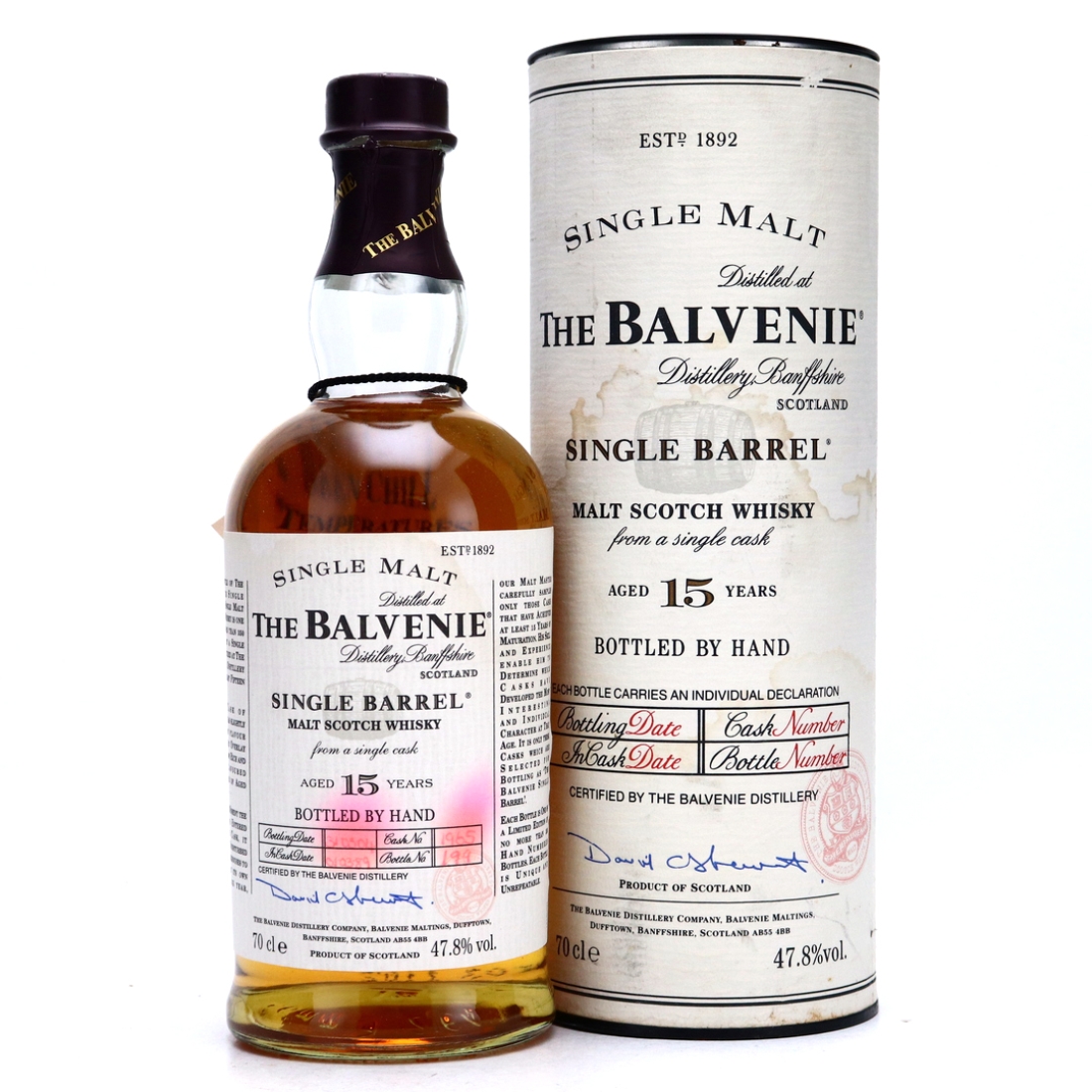 Balvenie 1989 Single Barrel 15 Year Old #1965