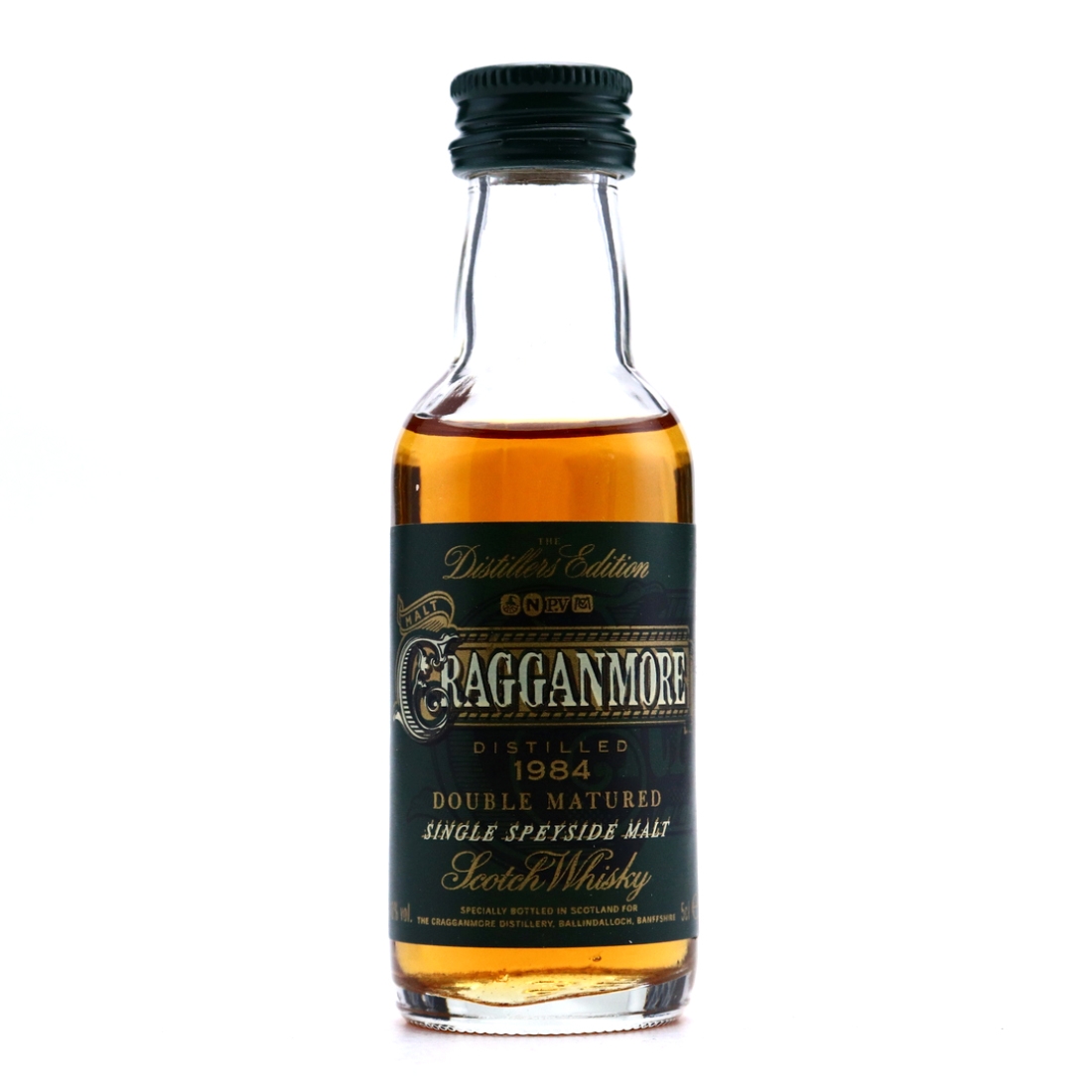 Cragganmore 1984 Distillers Edition Miniature / Inaugural Release