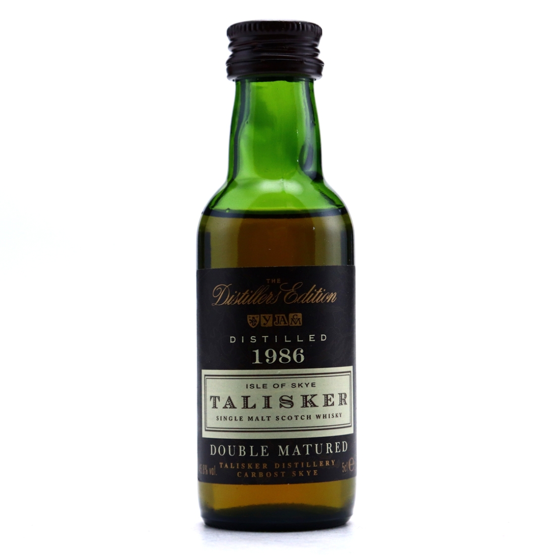 Talisker 1986 Distillers Edition Miniature / Inaugural Release