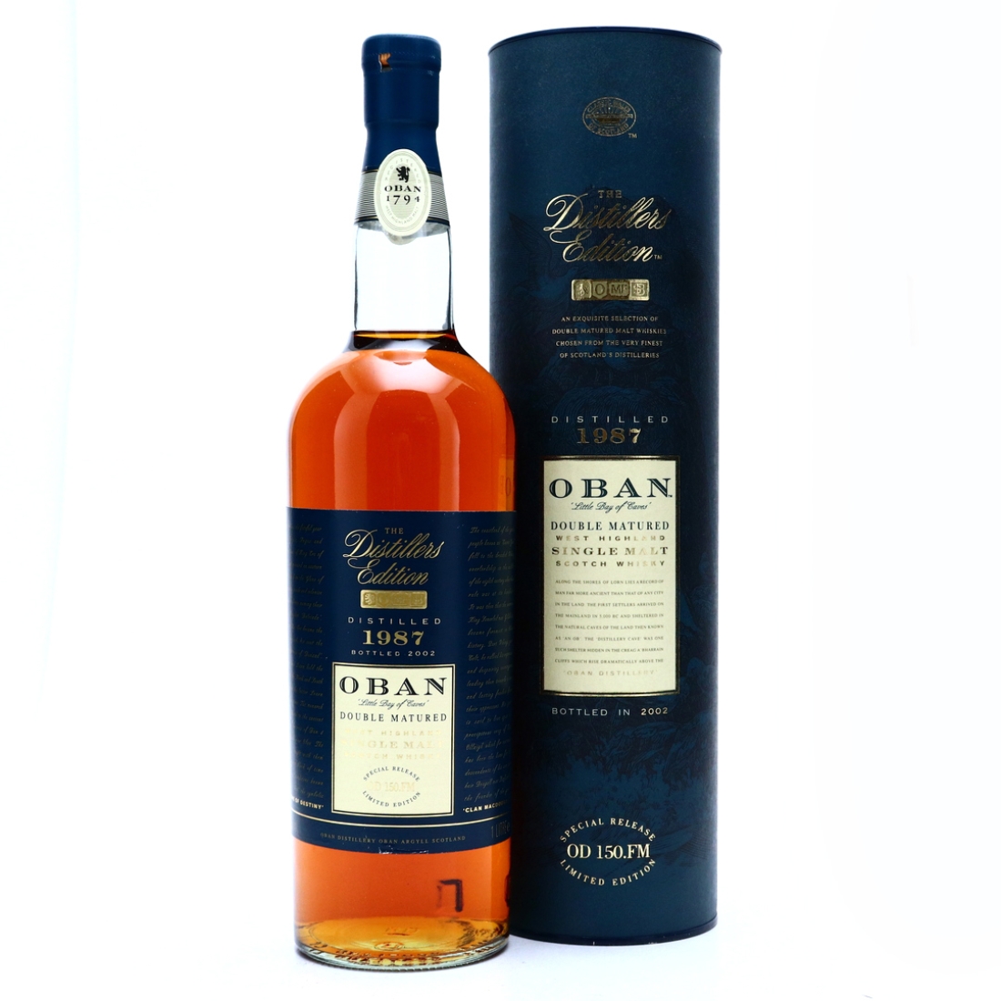 Oban 1987 Distillers Edition 1 Litre