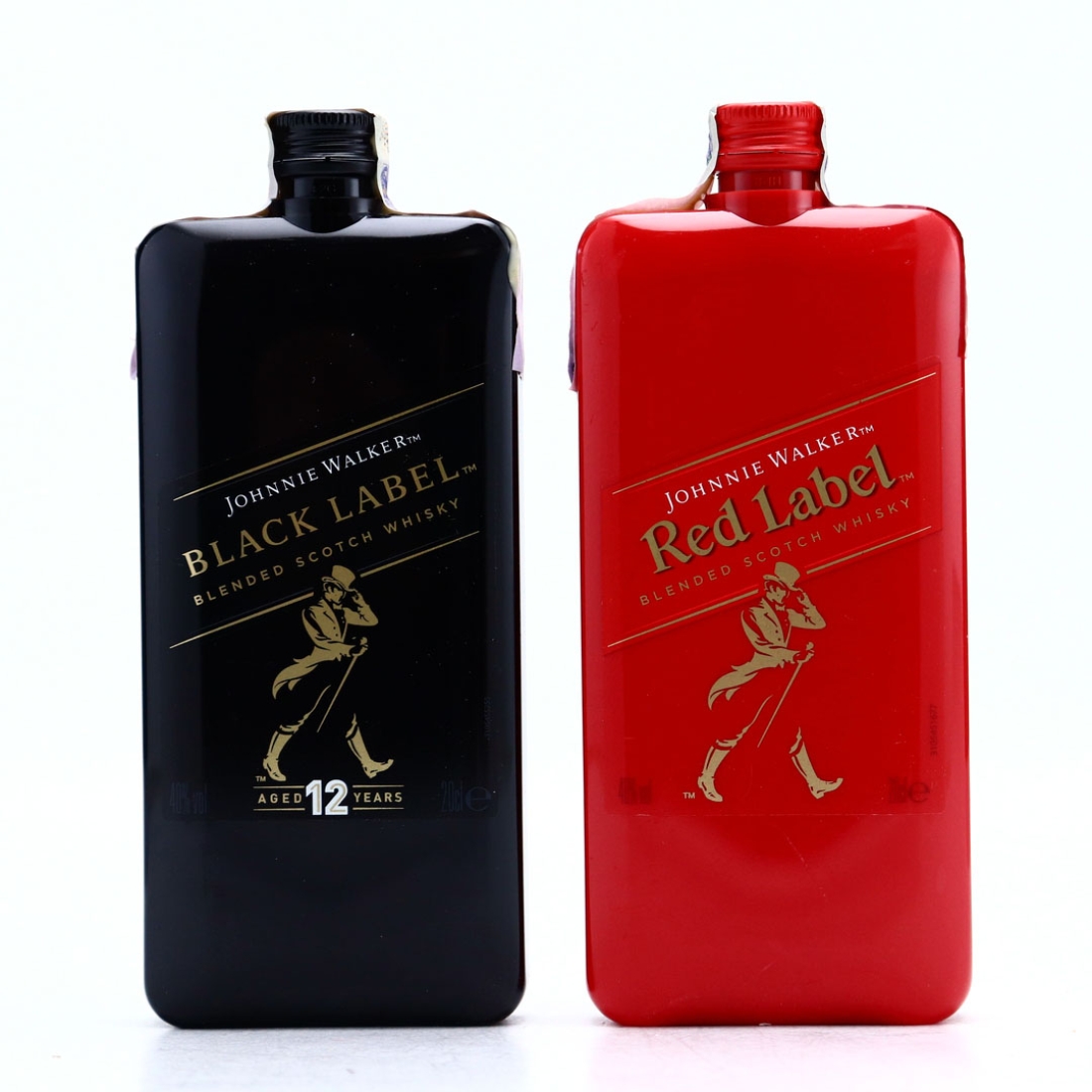 Johnnie Walker Black Label 12 Year Old & Red Label 2 x 20cl