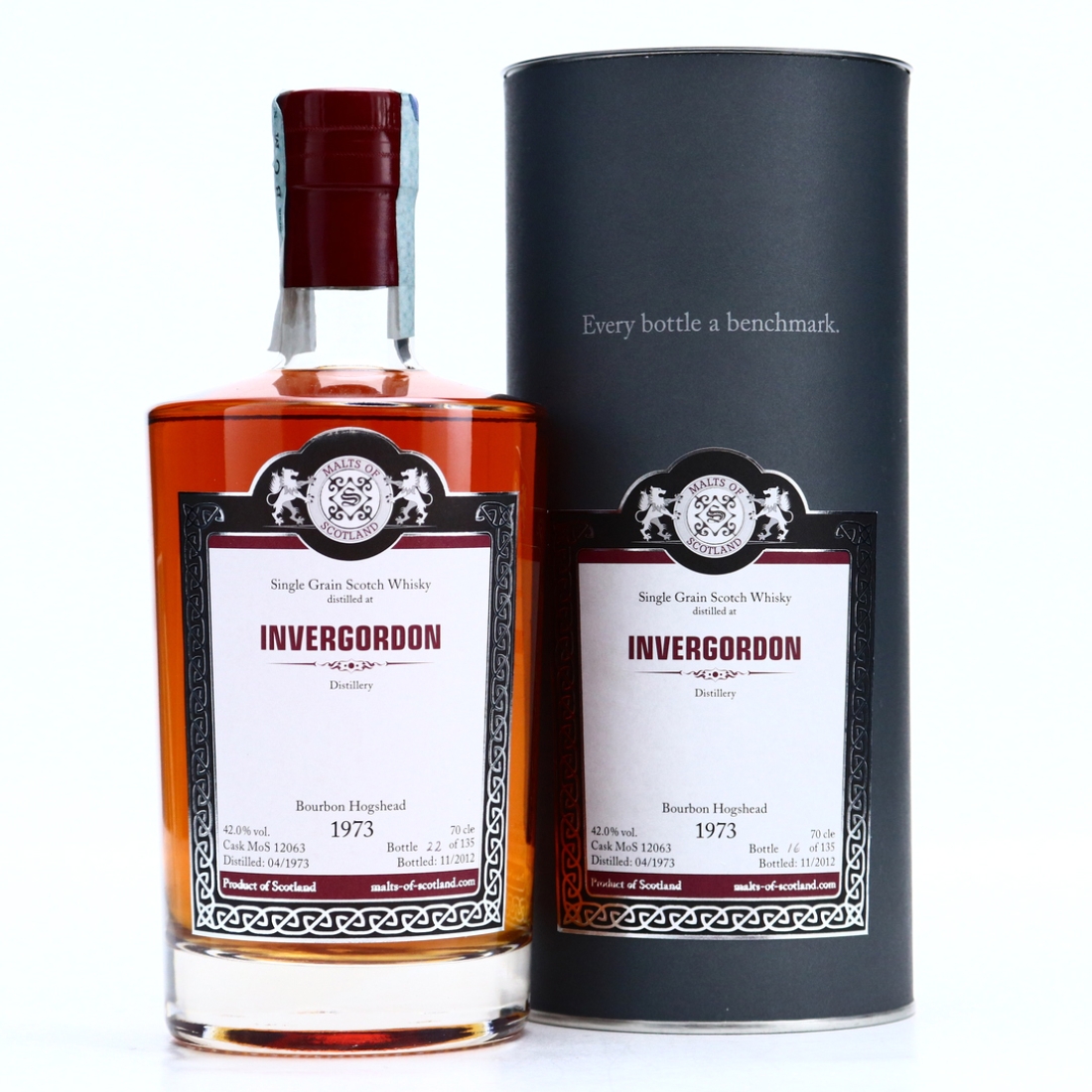 Invergordon 1973 Malts of Scotland Bourbon Hogshead