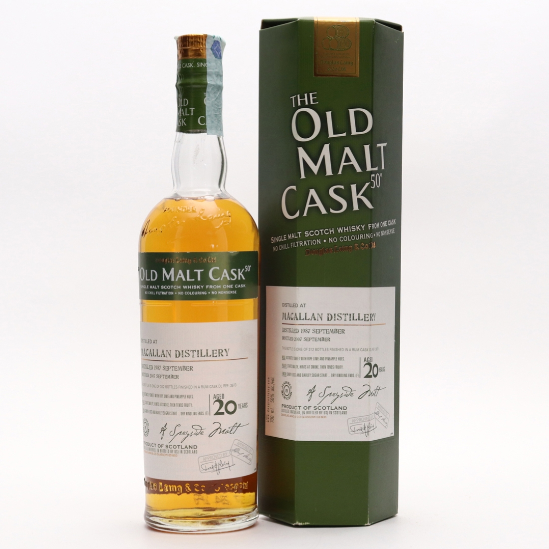 Macallan 1987 Douglas Laing 20 Year Old Rum Finish