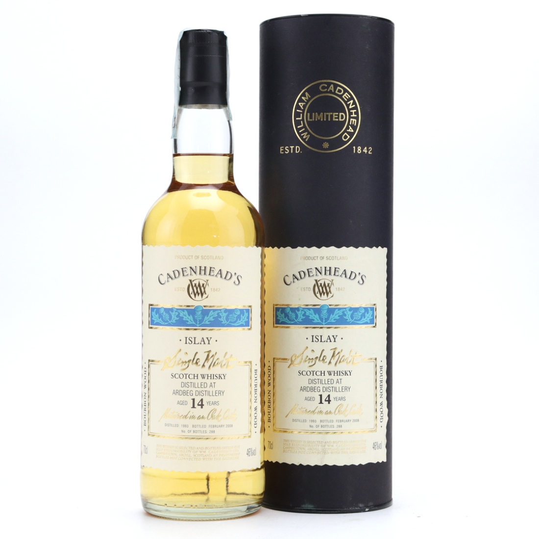 Ardbeg 1993 Cadenhead's 14 Year Old