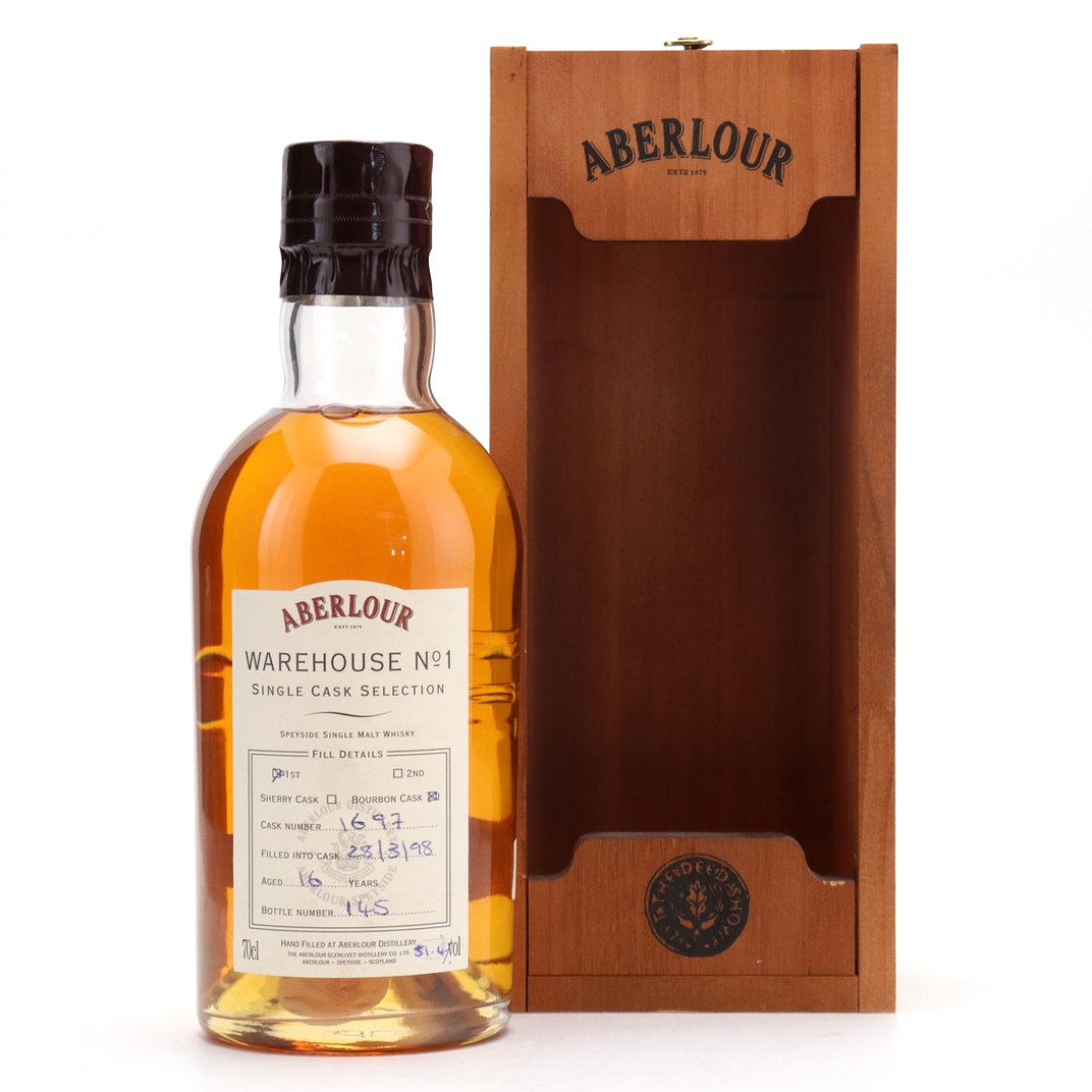Aberlour 1998 Warehouse No.1 Bourbon Cask #1697