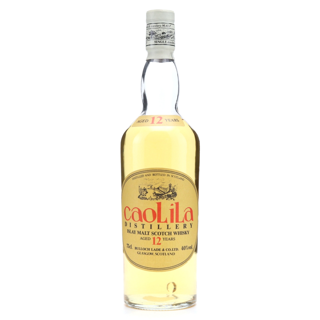 Caol Ila 12 Year Old Bulloch Lade 1980s 