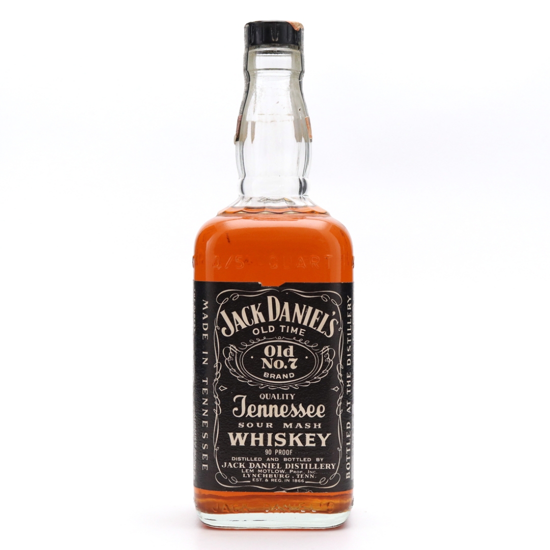 Jack Daniel's Old No.7 90 Proof 1970