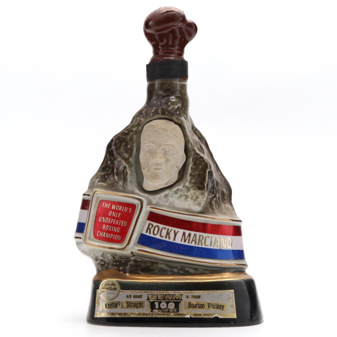 Jim Beam 100 Months Old Rocky Marciano Decanter 1973 Whisky