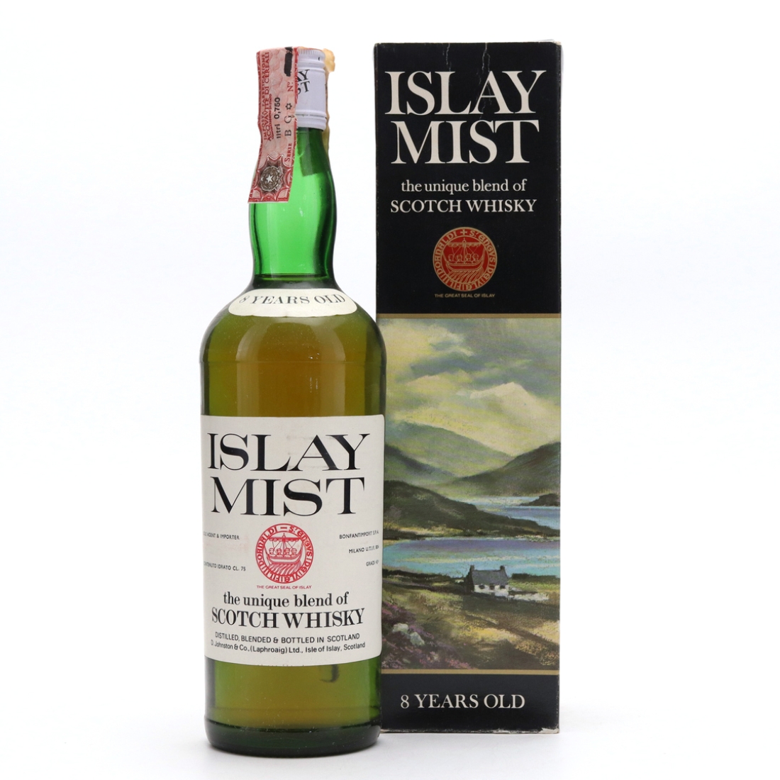 Islay Mist Scotch Whisky early 1980s / Bonfati Import