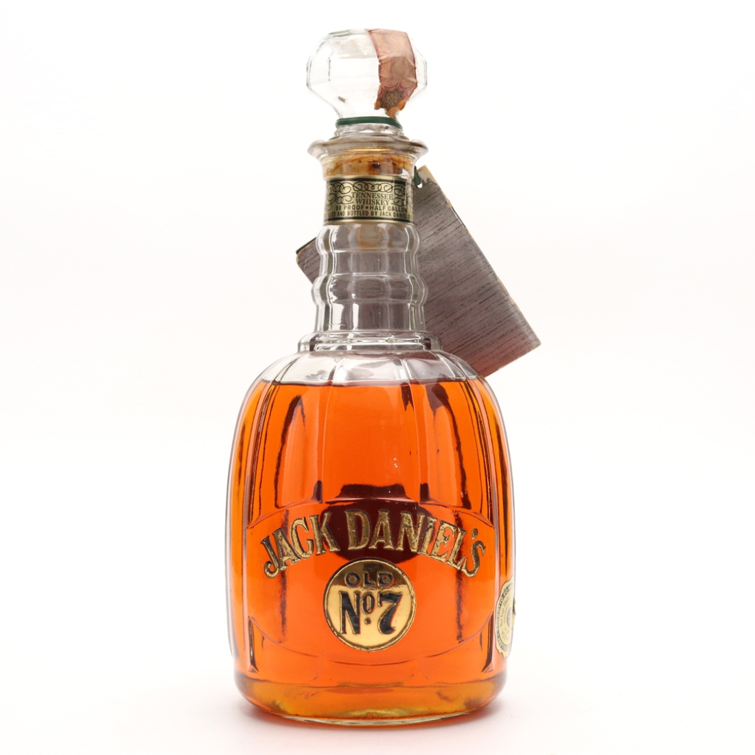 Jack Daniel's Old No.7 Maxwell House 90 Proof Half Gallon 1971