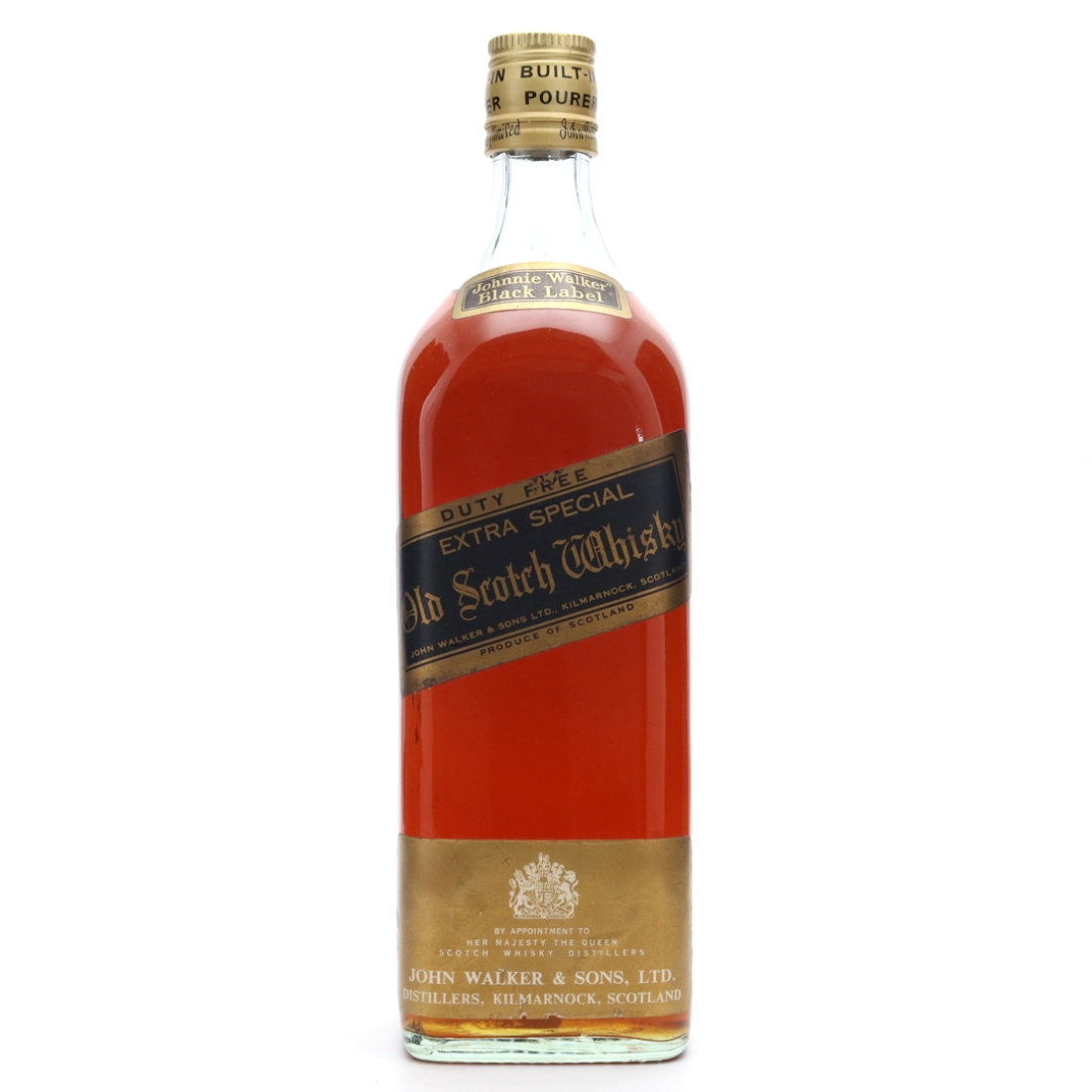Johnnie Walker Black Label Half Gallon 1970s