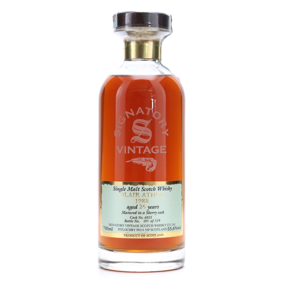 Blair Athol 1988 Signatory Vintage 26 Year Old Decanter