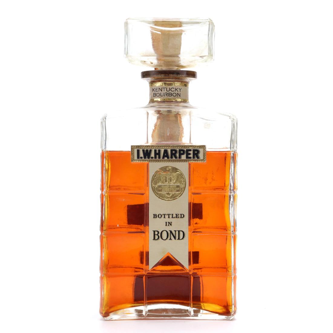 I.W. Harper 12 Year Old Decanter Bottle Kentucky Straight Bourbon