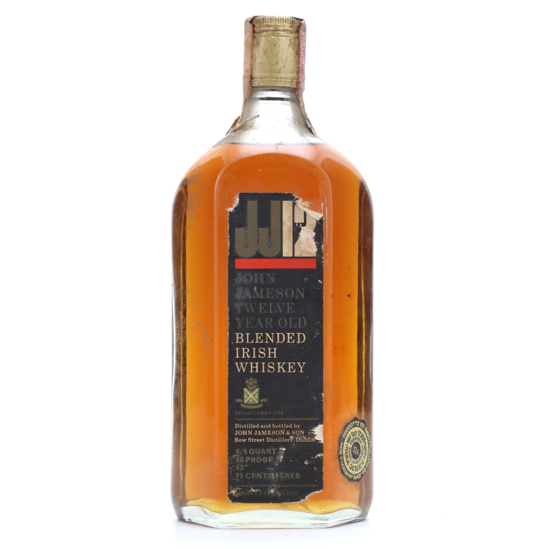 John Jameson 12 Year Old 'JJ12' 1970