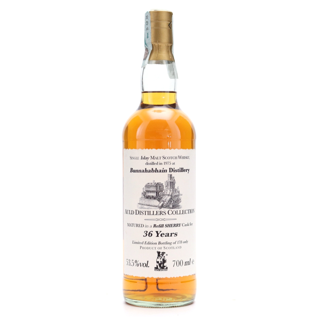Bunnahabhain 1975 Jack Wiebers 36 Year Old / Auld Distillers Collection