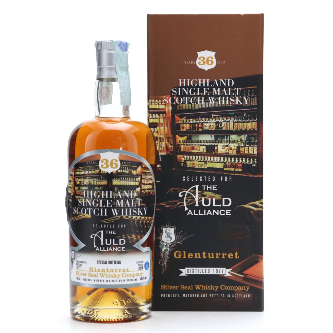 Glenturret 1977 Silver Seal 36 Year Old / The Auld Alliance
