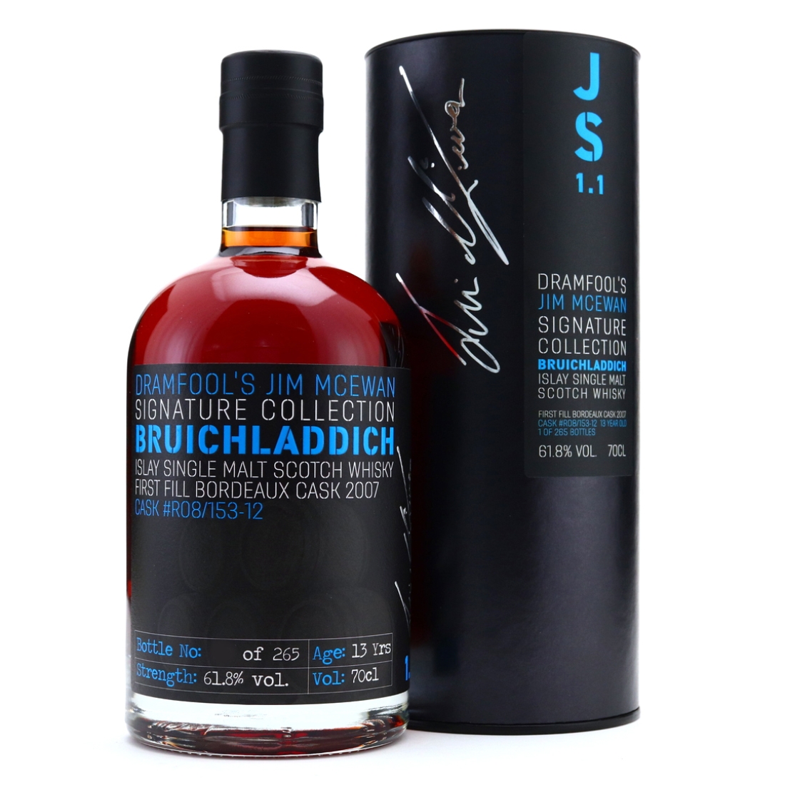 Bruichladdich 2007 Dramfool Jim McEwan Signature Collection 1.1 / Bottle #265