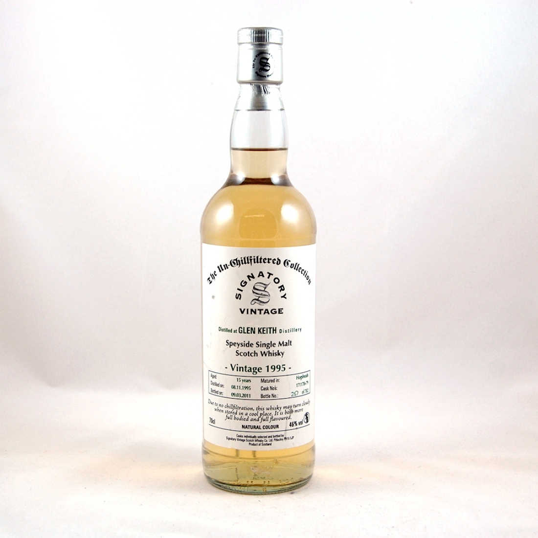 Glen Keith 1995 Signatory Vintage