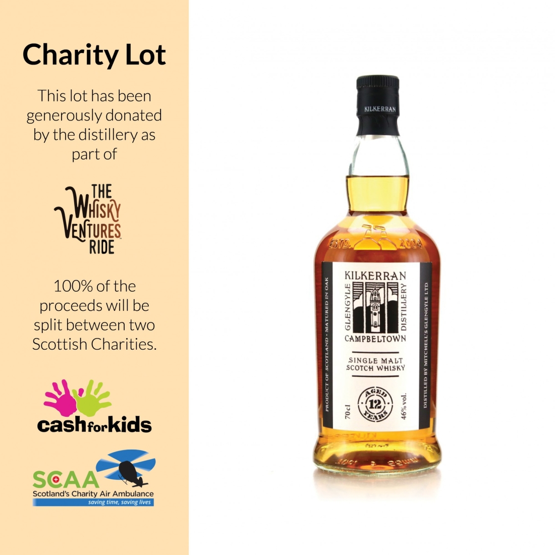 Kilkerran 12 Year Old - Charity Lot