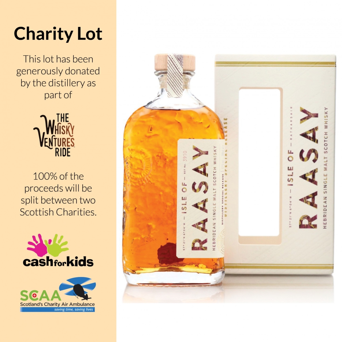 Raasay Rye and Sherry Double Cask / Distillery Shop - Charity Lot